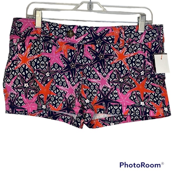 Red Camel multi colored shorts with star design junior size 9 - Picture 1 of 7